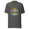 Progress Over Perfect evergreen shirt design