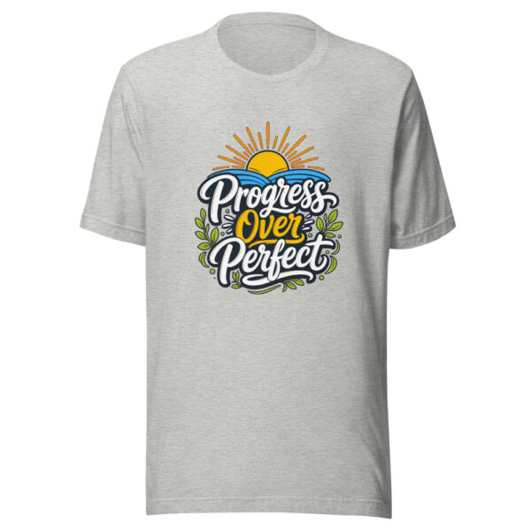 Progress Over Perfect evergreen shirt design