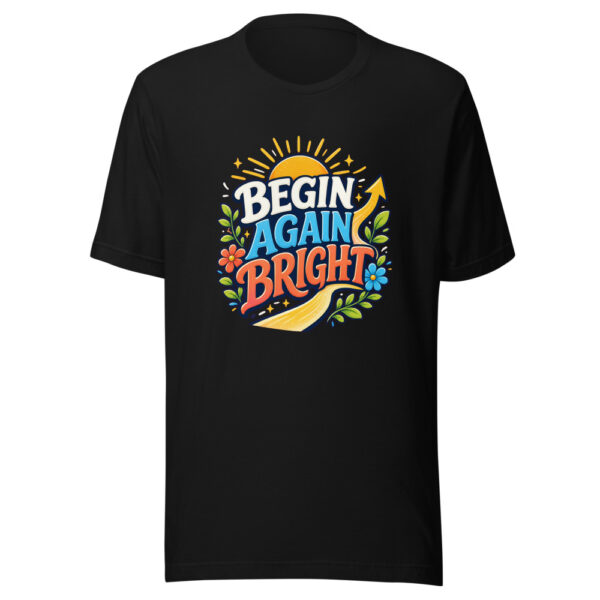 BEGIN AGAIN BRIGHT Heartbeat-20260622-codex-fallback Graphic Tee mockup 2