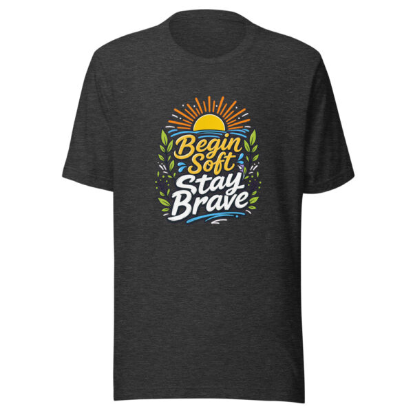 Begin Soft Stay Brave Graphic Tee mockup 7 Begin Soft Stay Brave Graphic Tee mockup 7
