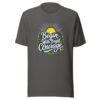 Begin With Bright Courage Graphic Tee front view