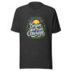 Begin With Bright Courage Graphic Tee mockup 6