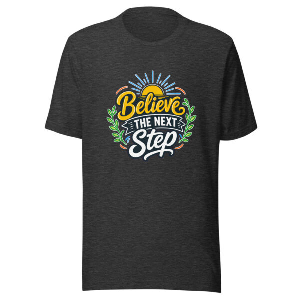 Believe The Next Step Graphic Tee mockup 6 Believe The Next Step Graphic Tee mockup 6