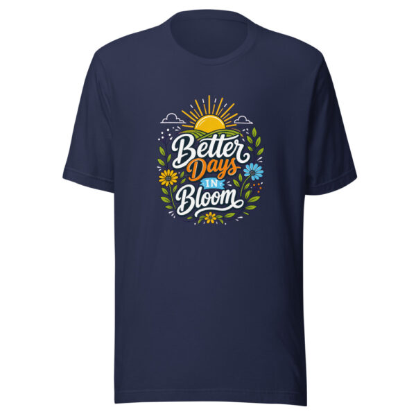Better Days In Bloom Graphic Tee mockup 4 Better Days In Bloom Graphic Tee mockup 4
