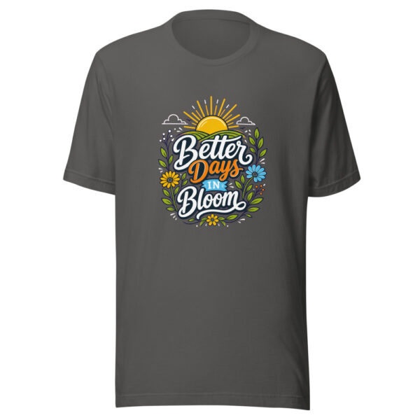 Better Days In Bloom Graphic Tee mockup 5 Better Days In Bloom Graphic Tee mockup 5
