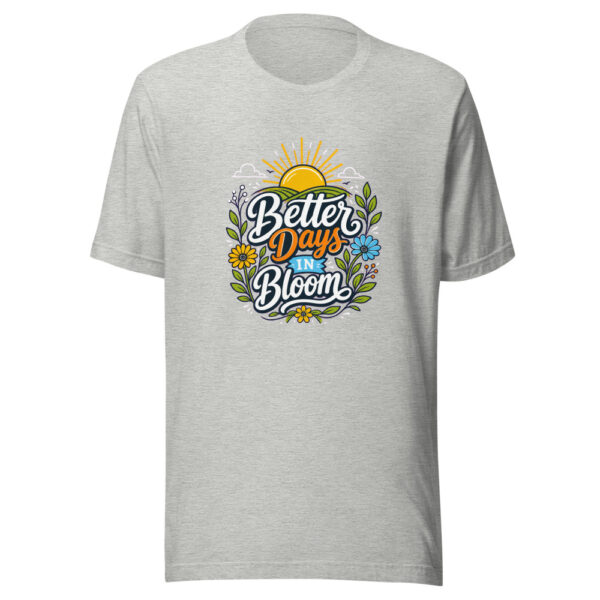 Better Days In Bloom Graphic Tee mockup 6 Better Days In Bloom Graphic Tee mockup 6