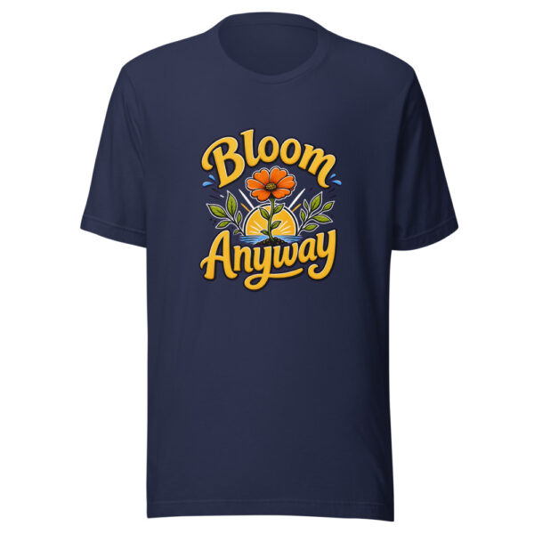 Bloom Anyway Graphic Tee mockup 4 Bloom Anyway Graphic Tee mockup 4