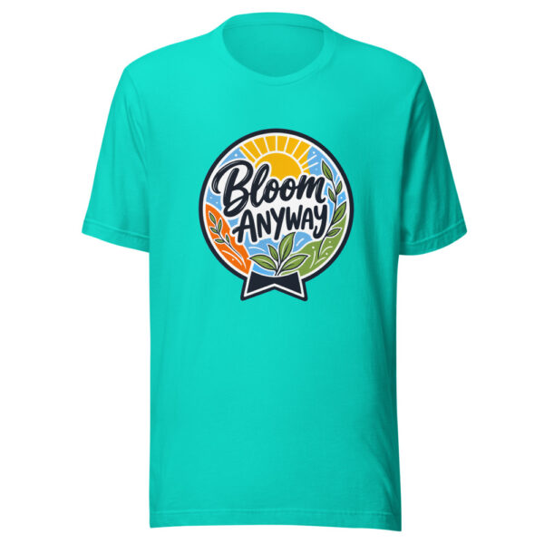 Bloom Anyway Graphic Tee mockup 6 Bloom Anyway Graphic Tee mockup 6