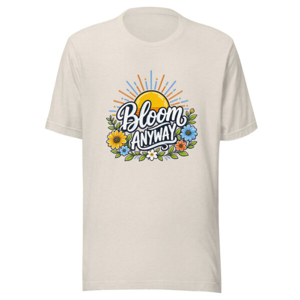 Bloom Anyway Graphic Tee mockup 8 Bloom Anyway Graphic Tee mockup 8