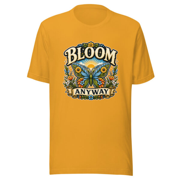 Bloom Anyway Heartbeat-20260613-inspirational-codex Graphic Tee front view