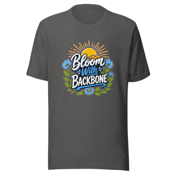 Bloom With Backbone Graphic Tee mockup 5 Bloom With Backbone Graphic Tee mockup 5
