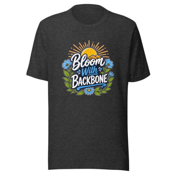 Bloom With Backbone Graphic Tee mockup 7 Bloom With Backbone Graphic Tee mockup 7