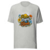 Brave Begins In Bloom Graphic Tee mockup 4