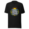 Brave Blooms Quietly Graphic Tee mockup 2