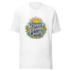 Brave Blooms Quietly Graphic Tee mockup 3