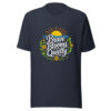 Brave Blooms Quietly Graphic Tee mockup 7
