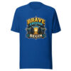 Brave Enough To Begin Heartbeat-20260613-inspirational-codex Graphic Tee mockup 3 Brave Enough To Begin Heartbeat-20260613-inspirational-codex Graphic Tee mockup 3