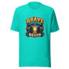 Brave Enough To Begin Heartbeat-20260613-inspirational-codex Graphic Tee mockup 6 Brave Enough To Begin Heartbeat-20260613-inspirational-codex Graphic Tee mockup 6