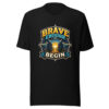 Brave Enough To Begin Heartbeat-20260613-inspirational-codex Graphic Tee mockup 7 Brave Enough To Begin Heartbeat-20260613-inspirational-codex Graphic Tee mockup 7