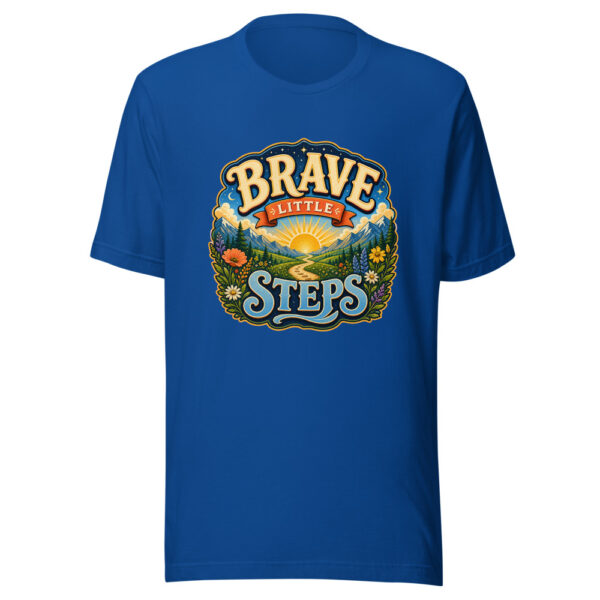 BRAVE LITTLE STEPS Heartbeat-20260614-inspirationalshirts-codex Graphic Tee mockup 3 BRAVE LITTLE STEPS Heartbeat-20260614-inspirationalshirts-codex Graphic Tee mockup 3