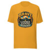 Brave Looks Good Today Heartbeat-20260614-inspirationalshirts-codex Graphic Tee front view