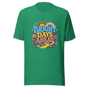 BRIGHT DAYS AHEAD Heartbeat-20260622-codex-fallback Graphic Tee front view