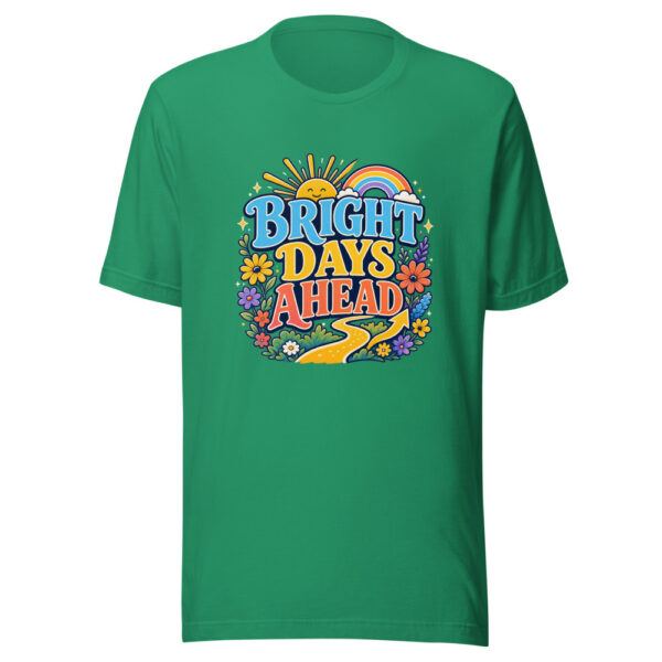 BRIGHT DAYS AHEAD Heartbeat-20260622-codex-fallback Graphic Tee mockup 1 BRIGHT DAYS AHEAD Heartbeat-20260622-codex-fallback Graphic Tee front view
