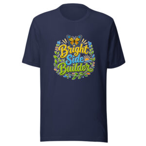 Bright Side Builder Graphic Tee mockup 1 Bright Side Builder Graphic Tee front view