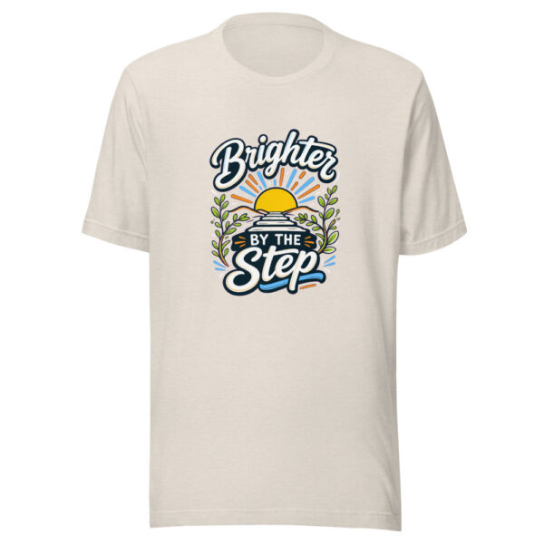 Brighter By The Step Graphic Tee mockup 1 Brighter By The Step Graphic Tee front view