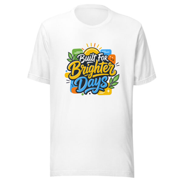 Built For Brighter Days Graphic Tee mockup 8 Built For Brighter Days Graphic Tee mockup 8