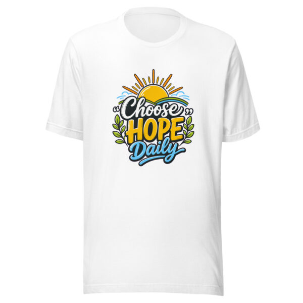 Choose Hope Daily Graphic Tee mockup 2 Choose Hope Daily Graphic Tee mockup 2
