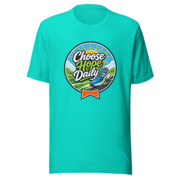 Choose Hope Daily Graphic Tee mockup 6