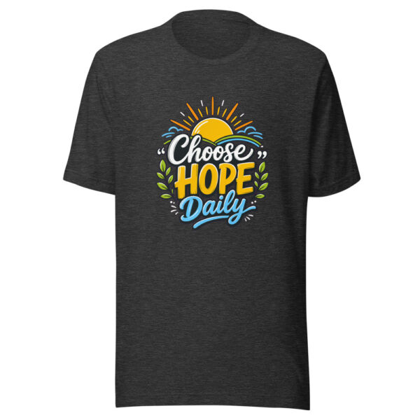 Choose Hope Daily Graphic Tee mockup 6 Choose Hope Daily Graphic Tee mockup 6
