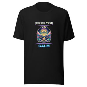 CHOOSE YOUR CALM Heartbeat-20260614-inspirationalshirts-codex Graphic Tee front view
