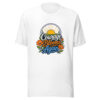 Courage Blooms Again Graphic Tee mockup 3