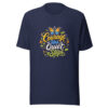 Courage Has Quiet Steps Graphic Tee mockup 2