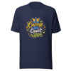 Courage Has Quiet Steps Graphic Tee mockup 4