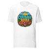 COURAGE RISES GENTLY Heartbeat-20260622-codex-fallback Graphic Tee front view