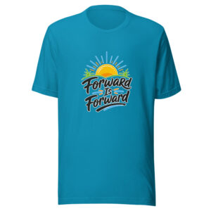 Forward Is Forward Graphic Tee mockup 1 Forward Is Forward Graphic Tee front view
