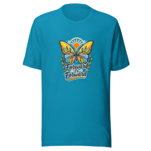 Forward Is Forward Graphic Tee mockup 1 Forward Is Forward Graphic Tee front view
