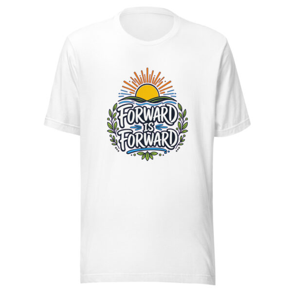Forward Is Forward Graphic Tee mockup 3 Forward Is Forward Graphic Tee mockup 3