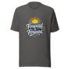 Forward Is Forward Graphic Tee mockup 4