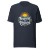 Forward Is Forward Graphic Tee mockup 7
