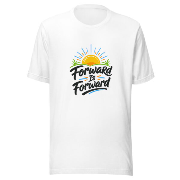Forward Is Forward Graphic Tee mockup 8 Forward Is Forward Graphic Tee mockup 8