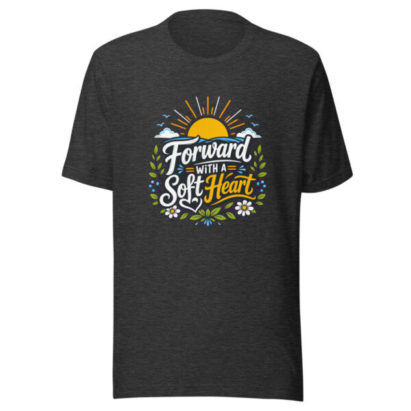 Forward With A Soft Heart Graphic Tee mockup 6 Forward With A Soft Heart Graphic Tee mockup 6