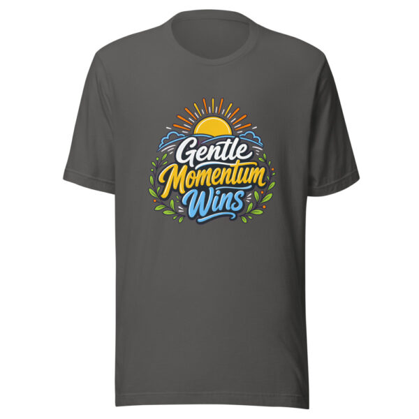 Gentle Momentum Wins Graphic Tee mockup 5 Gentle Momentum Wins Graphic Tee mockup 5