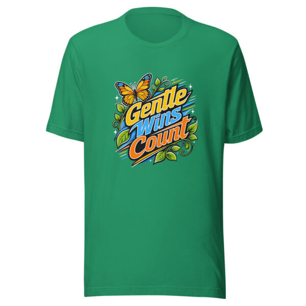 Gentle Wins Count Graphic Tee mockup 5 Gentle Wins Count Graphic Tee mockup 5