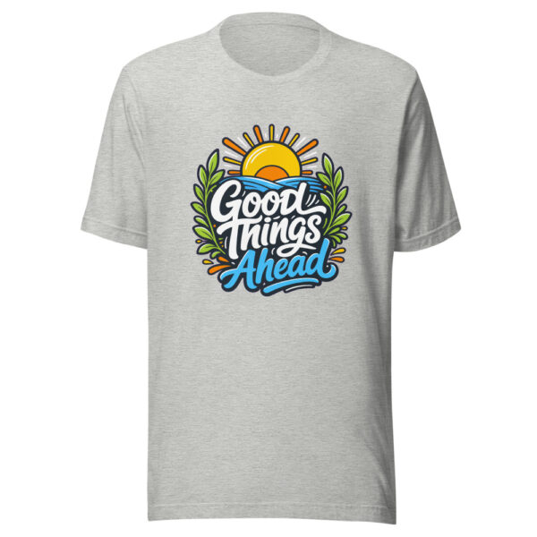 Good Things Ahead Graphic Tee mockup 5 Good Things Ahead Graphic Tee mockup 5