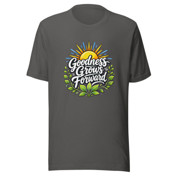 Goodness Grows Forward Graphic Tee mockup 5 Goodness Grows Forward Graphic Tee mockup 5