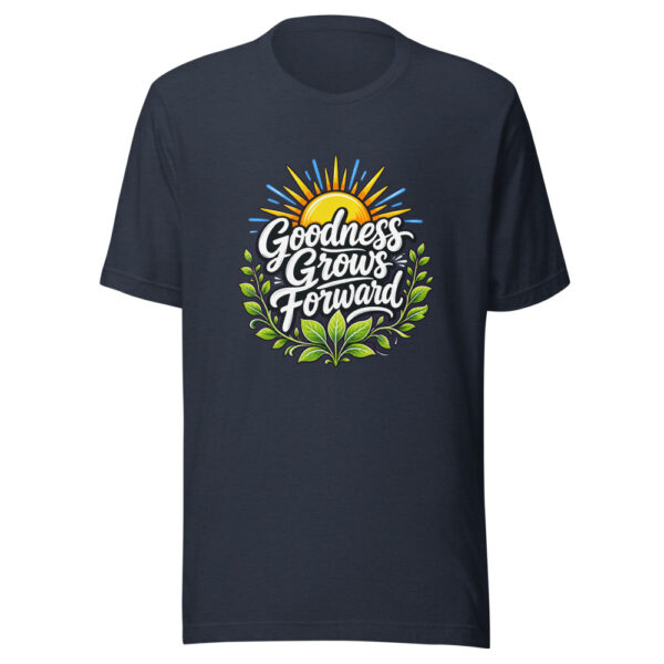 Goodness Grows Forward Graphic Tee mockup 8 Goodness Grows Forward Graphic Tee mockup 8